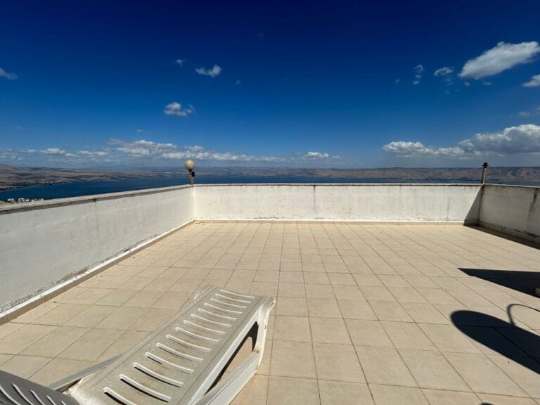 בית פרטי טבריה עילית נוף לכנרת